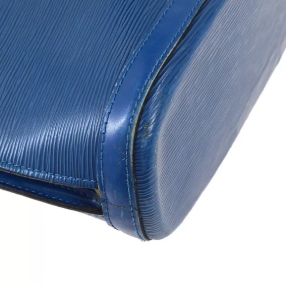 Louis Vuitton Epi Rusac Leather Shoulder Bag Blue - Picture 3 of 6